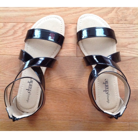 Black Strappy Sandal