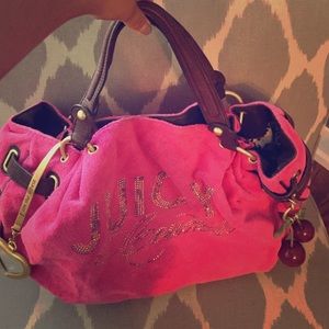 Juicy Couture large terry cloth tote