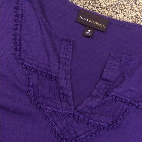 Embroidered Purple tunic