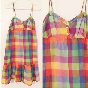 🎉😊Cute Old Navy Plaid Dress.