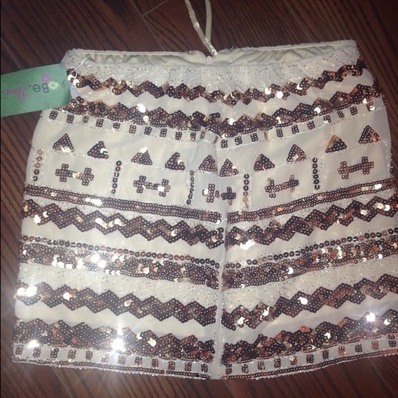 Boutique sequin skirt