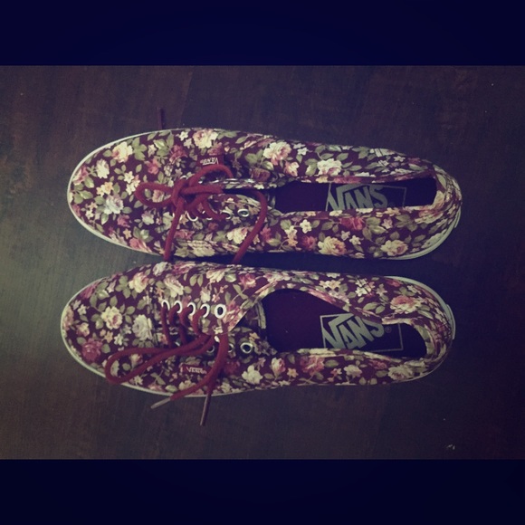 Floral Vans