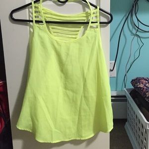 Neon Yellow Tank