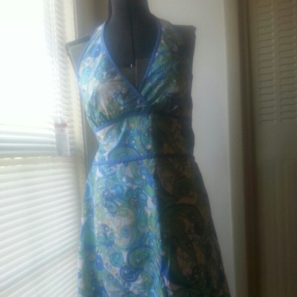 Sexy halter sundress