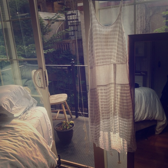 Price drop! Long Free People white maxi