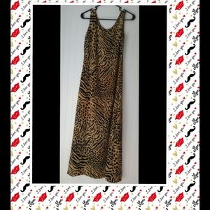 Safari Print Dress