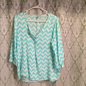 Women's Chevron Blouse