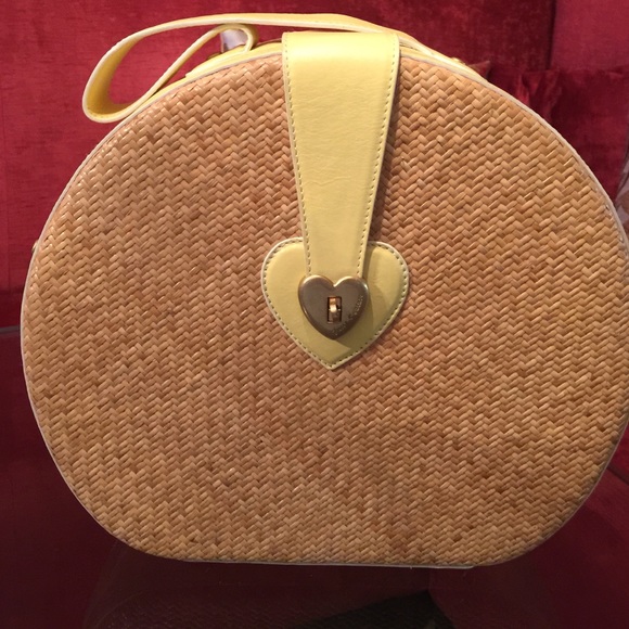 Juicy Couture hatbox style handbag