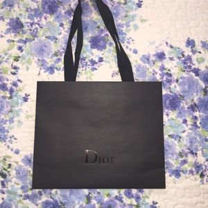 Dior shopping bag