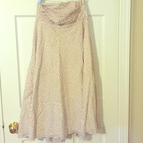 J. Crew strapless dress.