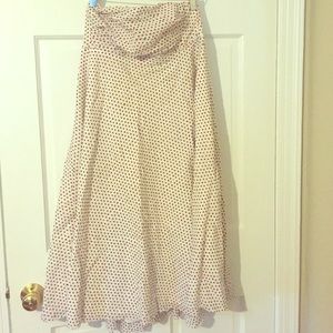 J. Crew strapless dress.