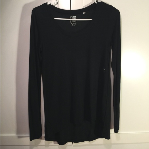 Black Long-Sleeved Top