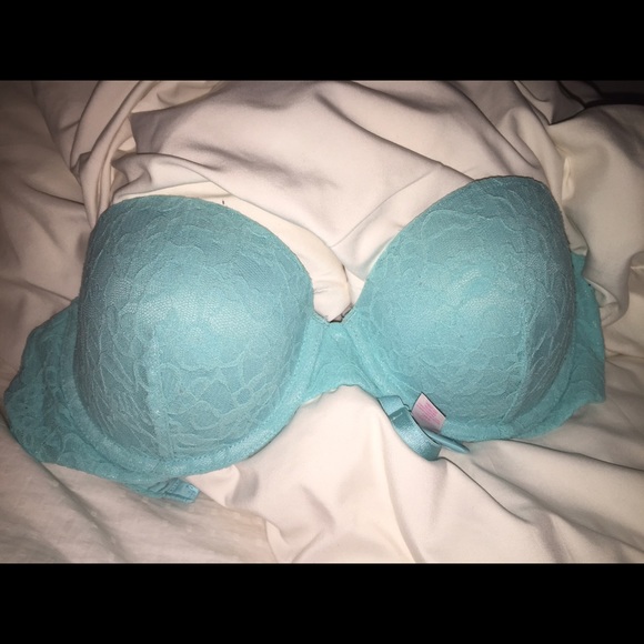 Lace push up strapless 34C