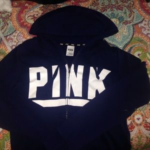 VS PINK jacket (navy not black)