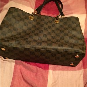 Michael Kors brown and light brown bag