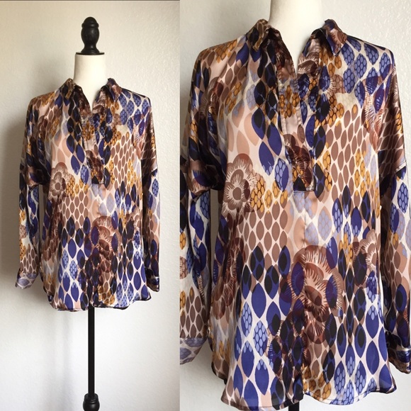 🎉😊Tunic Style Blouse.