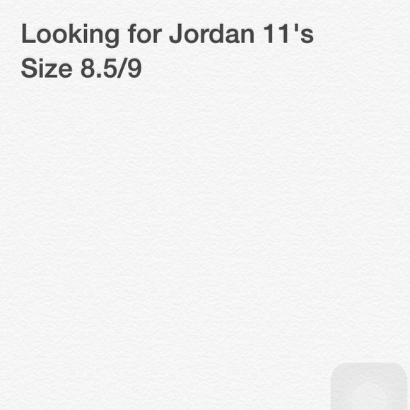 In search of Jordan 11's size 8.5/9 - Picture 1 of 1