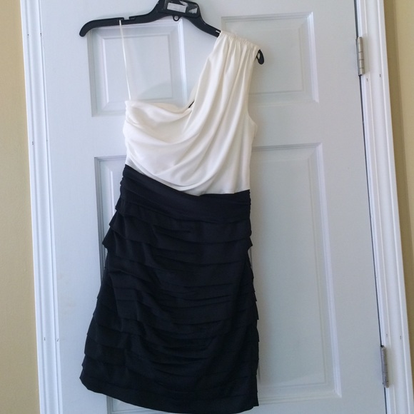 Black and white Party dress
