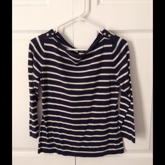 J. Crew boat neck shirt