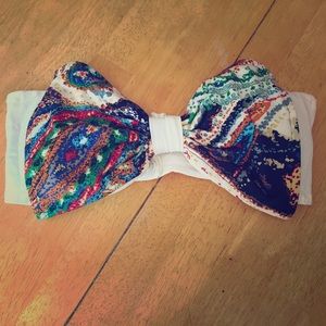 Bow Bathing Suit Top