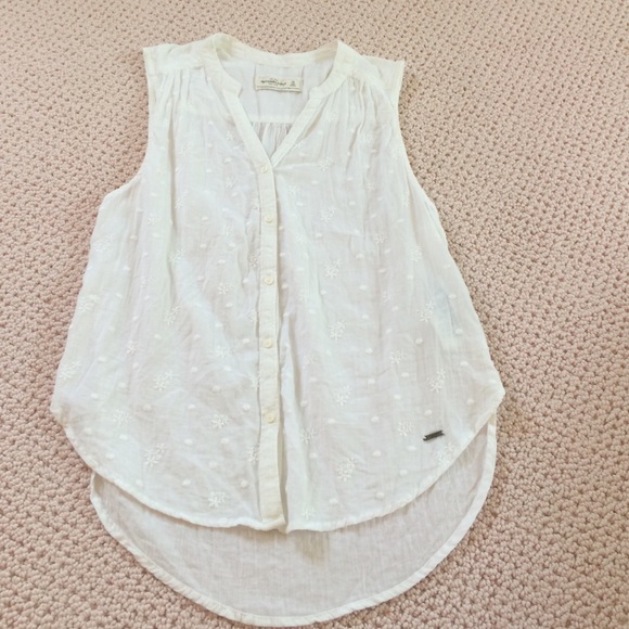 Abercrombie & Fitch white tank tunic!