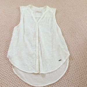 Abercrombie & Fitch white tank tunic!