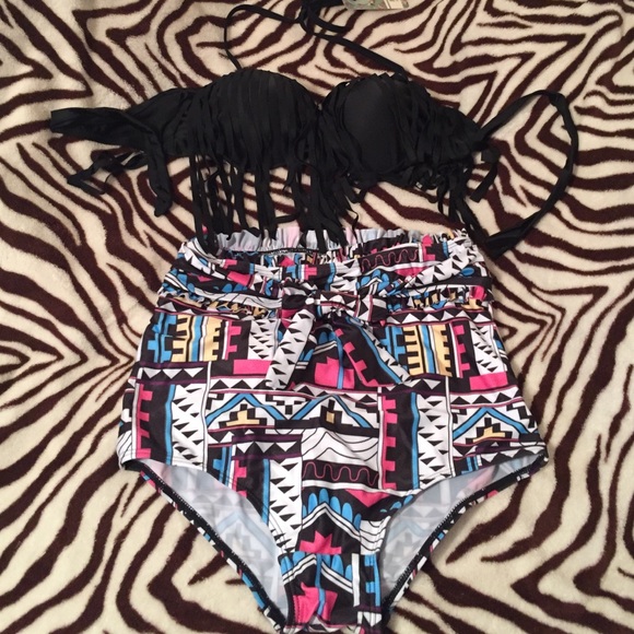 🚫SOLD🚫Cute & Sexy Tribal Two-piece