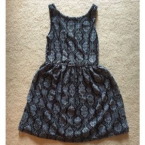 ✨ Black and White Print Dress, Xhilaration