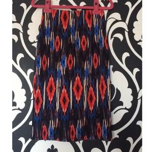 Print Pencil Skirt