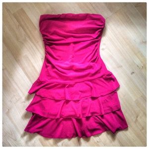 Rampage hot pink dress