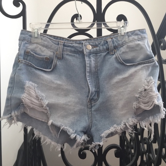 Ripped shorts