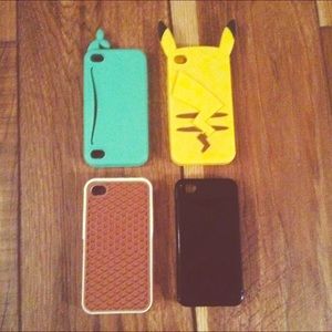 4 LIKE NEW iPhone 4/4s Cases!