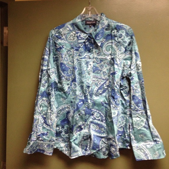 Jones New York , Cotten , button down shirt