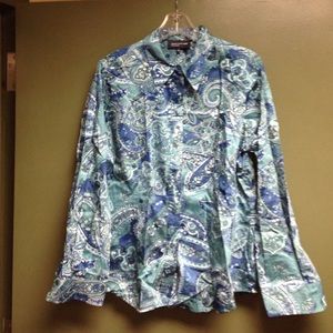 Jones New York , Cotten , button down shirt