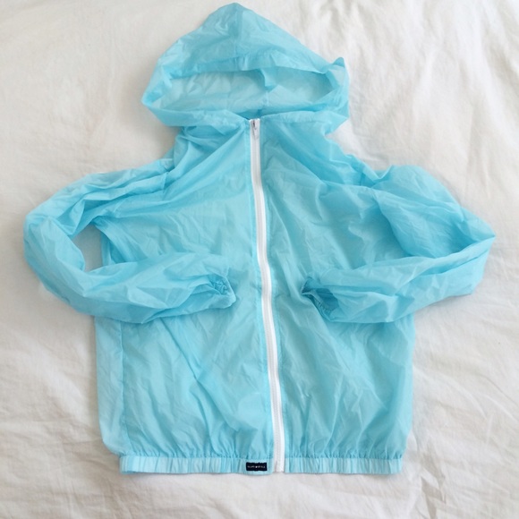 Brandy Melville Tops - NWOT blue windbreaker