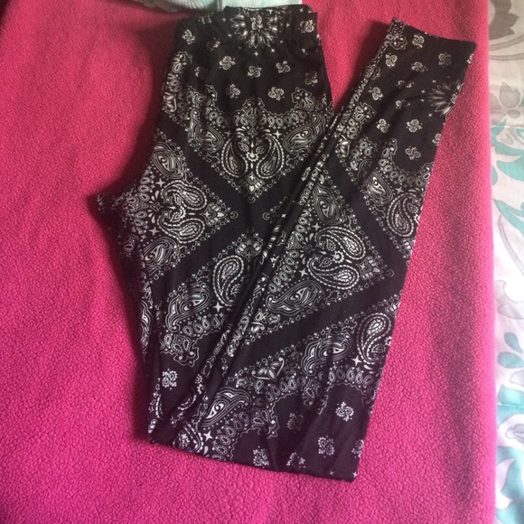 Bandana style leggings