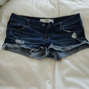 Abercrombie and Fitch jean shorts