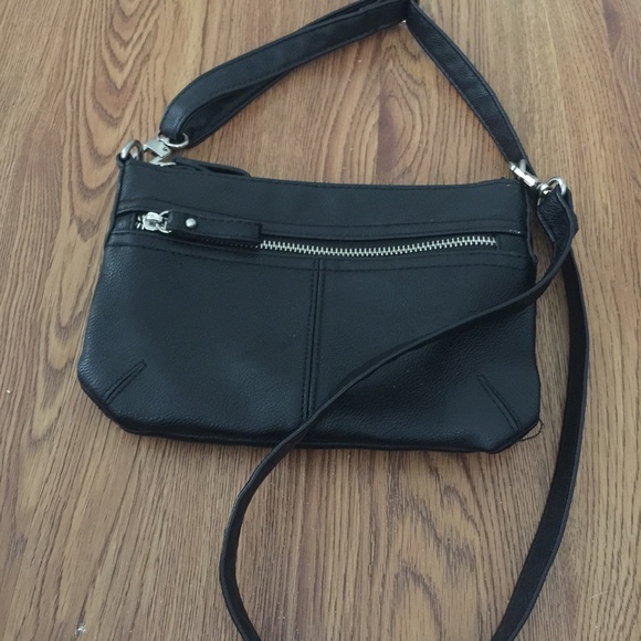 Cute small cross body purse black Merona brand