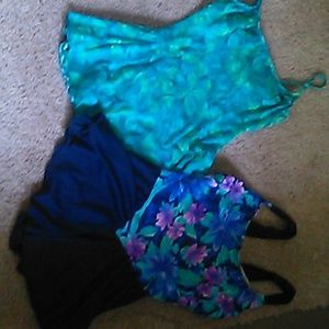 2 One Piece Bathing Suits