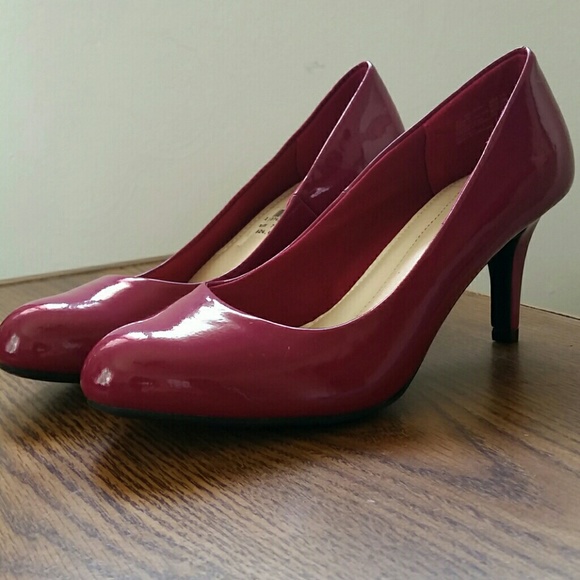 Comfort plus Plum Heels