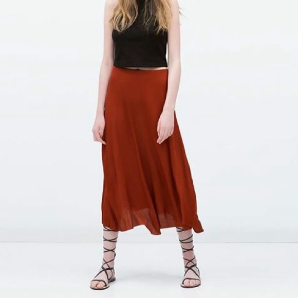 NWT Zara Pique skirt