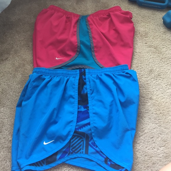 Medium Nike dry fit shorts, two for one!