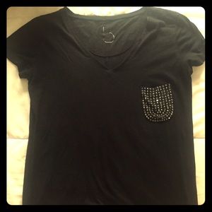 Rebecca Beeson studded t-shirt