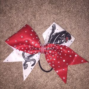 Cheer athletics Panther bow