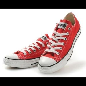 Red Low-Top Converse