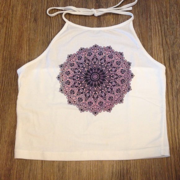 Brandy Melville Halter Crop Top SZ Small