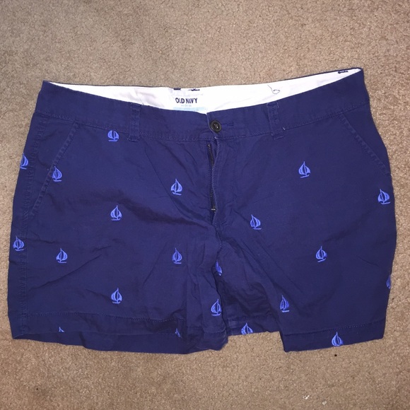 Preppy Sailboat Shorts