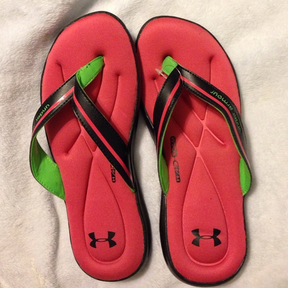 Under armour flip flops