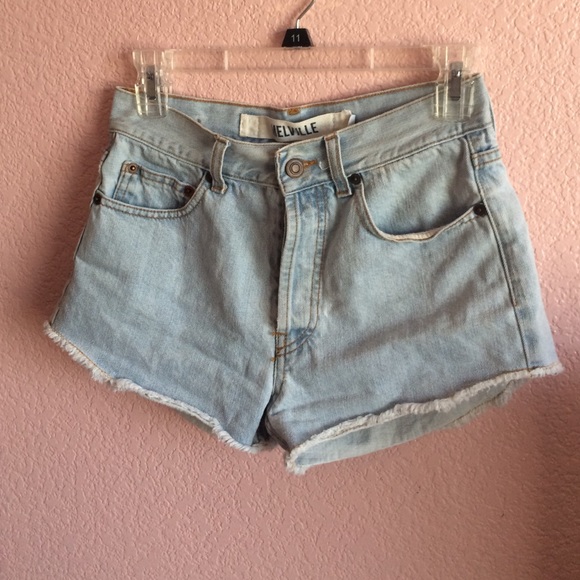 NWT Brandy Melville high waisted denim shorts