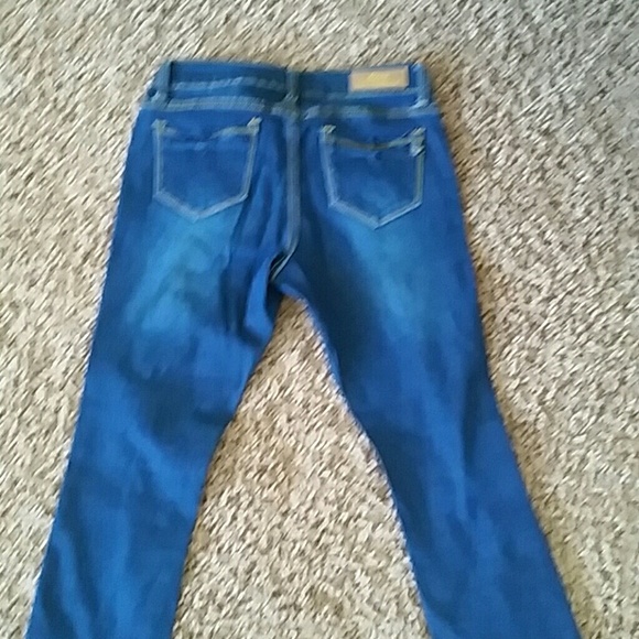 NWOT Distressed Jeggings - Picture 2 of 2